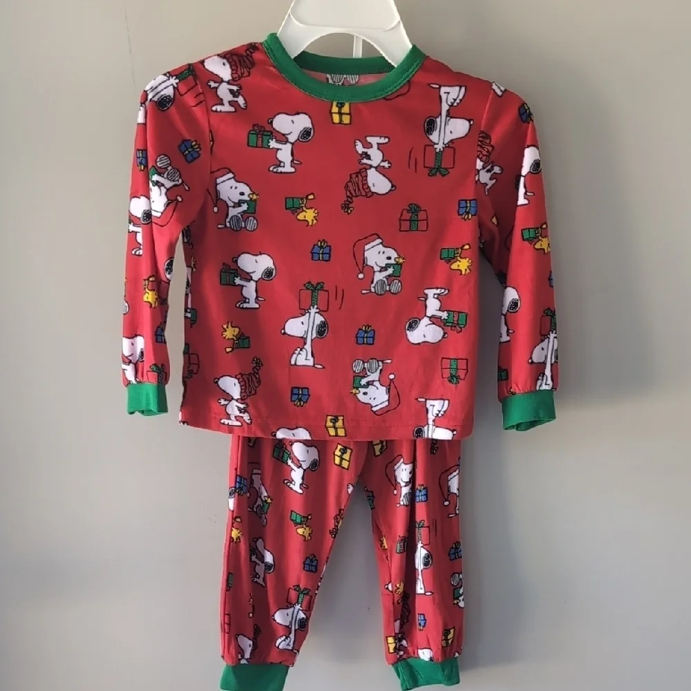 Toddler Peanut 2 Piece Pajama Set Top & Bottom